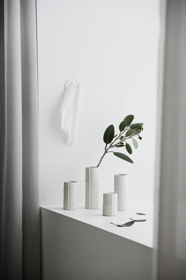 Raw Bud Vase Set of 4